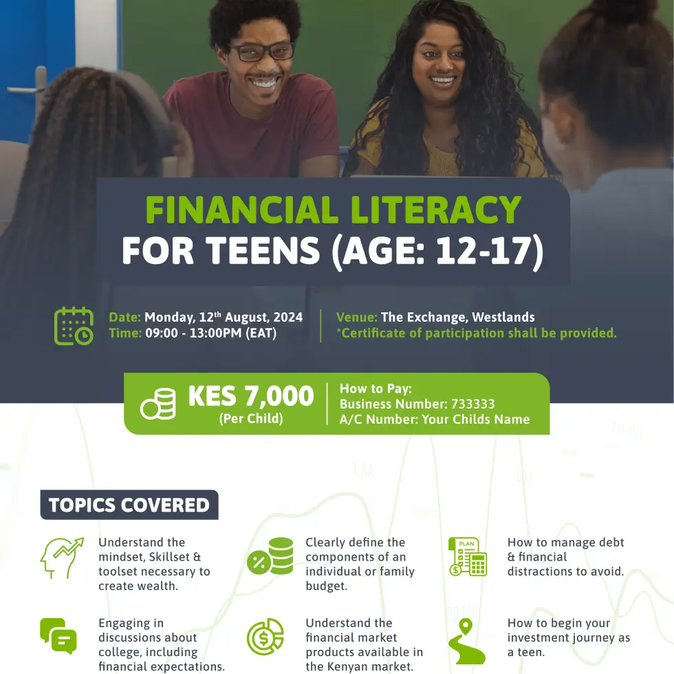 Financial Literacy for Teens, Age 12 - 17 Years