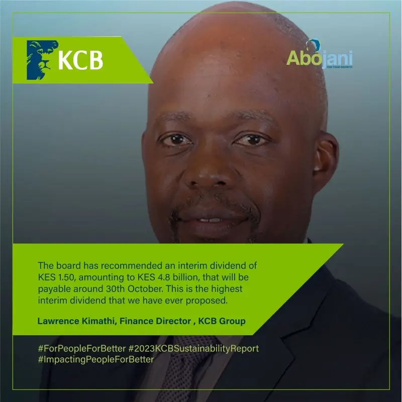 Dividend Declaration - KCB Group - Corporate Actions at NSE