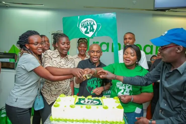 Safaricom is celebrating 24 years of connecting and transforming the lives of Kenyans, with a yearlong series of activities themed 24 Years of Transforming Lives