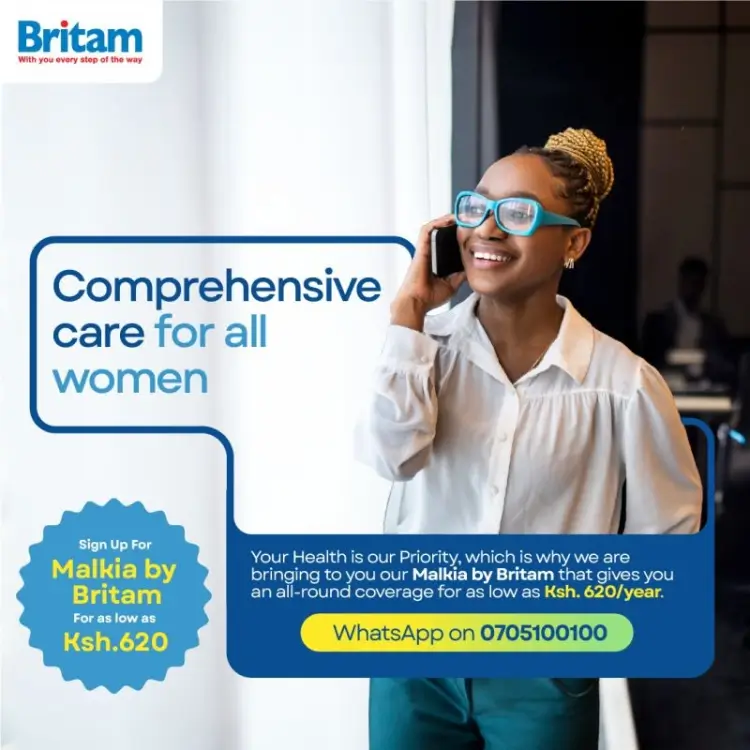 Britam has introduced a new Female Wellness Product, designed to provide comprehensive health coverage for women