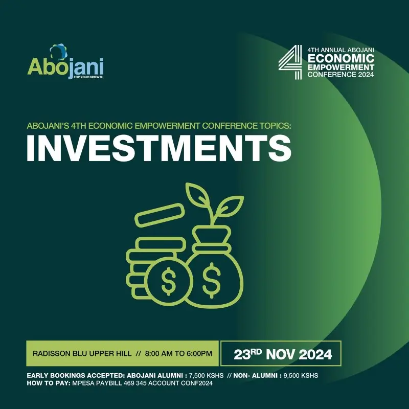 Investiments, Abojani Economic Empowerment Conference 2024