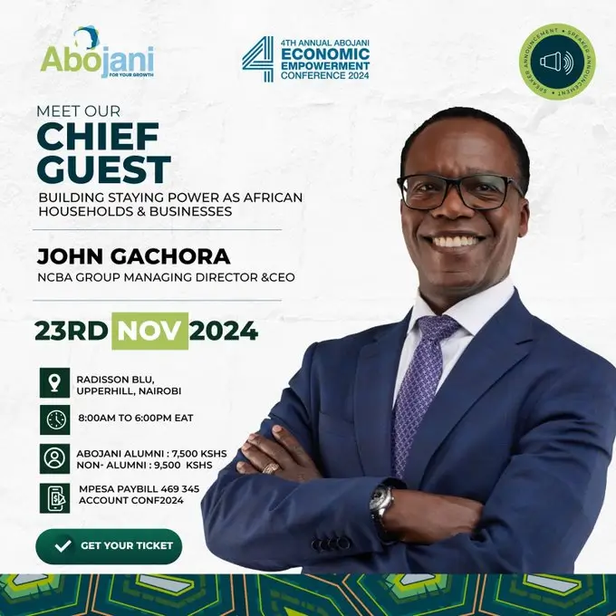 John Gachora, Chief Guest - The 4th Abojani Economic Empowerment Conference 2024