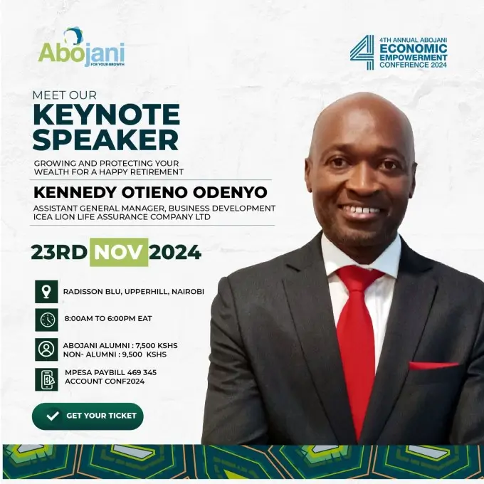 Kennedy Otieno Odenyo, Keynote Speaker - The 4th Abojani Economic Empowerment Conference 2024