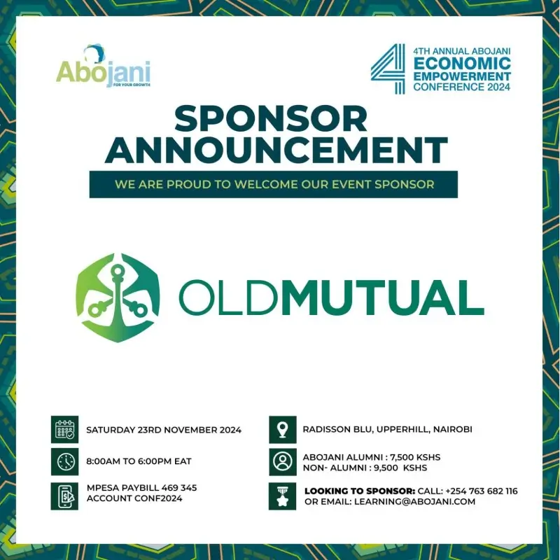 Old Mutual has joined the list of sponsors for our upcoming Economic Empowerment Conference