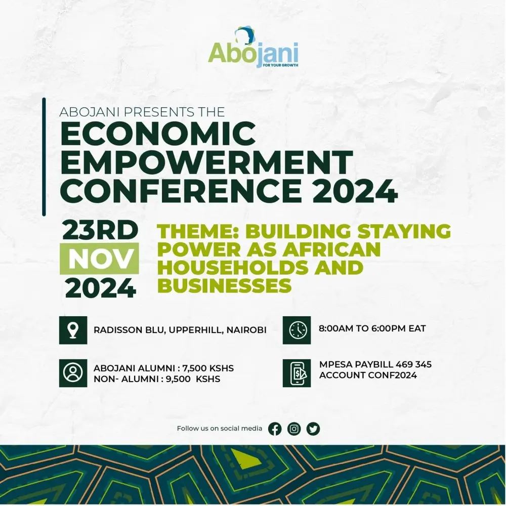 The 4th Abojani Economic Empowerment Conference - Building Staying Poweras African Households Businesses