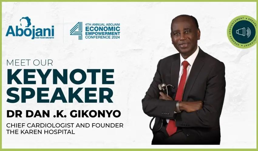 When He’s Not Mending Broken Hearts, Dr. Gikonyo…