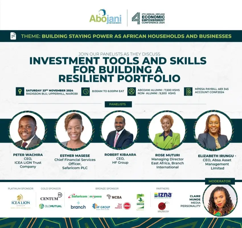 investors from all walks of the world meet at the Abojani Economic Empowerment Conference at Radisson Blu to discuss strategies for building staying power