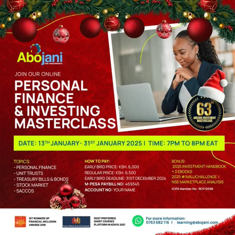 The 63rd Abojani Masterclass will take place from January 13th to 31st, 2025