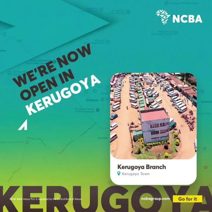 NCBA branch network has expanded from 104 branches in 2021 to a total of 118 branches by September 2024 Kerugoya