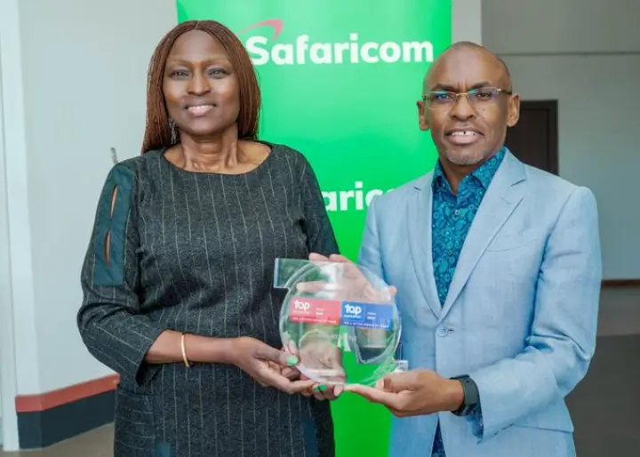 Safaricom was recognized by the Top Employers Institute as Kenya’s #1 Top Employer and a Top Employer in Africa for the fourth year in a row