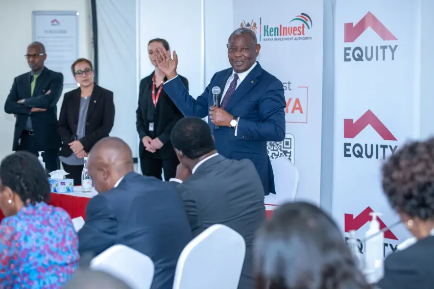 Equity Group commits to supporting farmers and traders in the leather value chain. Dr. James Mwangi, Managing Director & CEO, announced this during a roundtable discussion